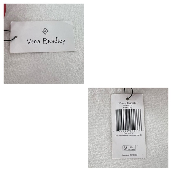 NWT Vera Bradley Whimsy Cosmetic Case w/Scottie Dog - Picture 11 of 11